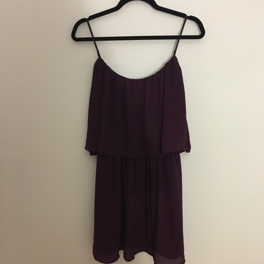 Purple Layered Dress
